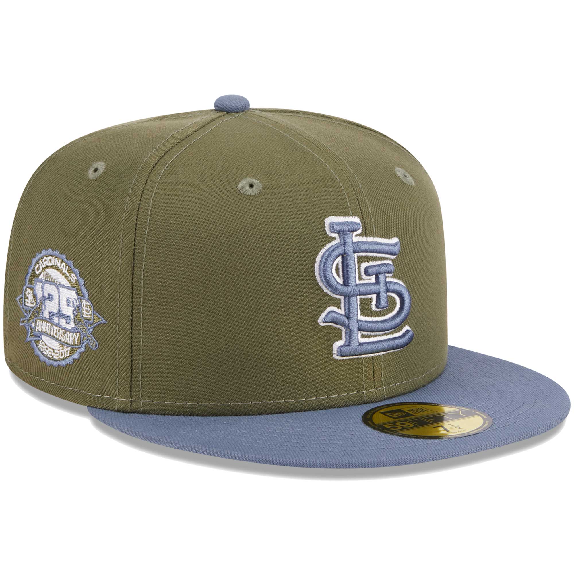 New Era Cardinals Olive 59FIFTY Fitted Hat Foot Locker