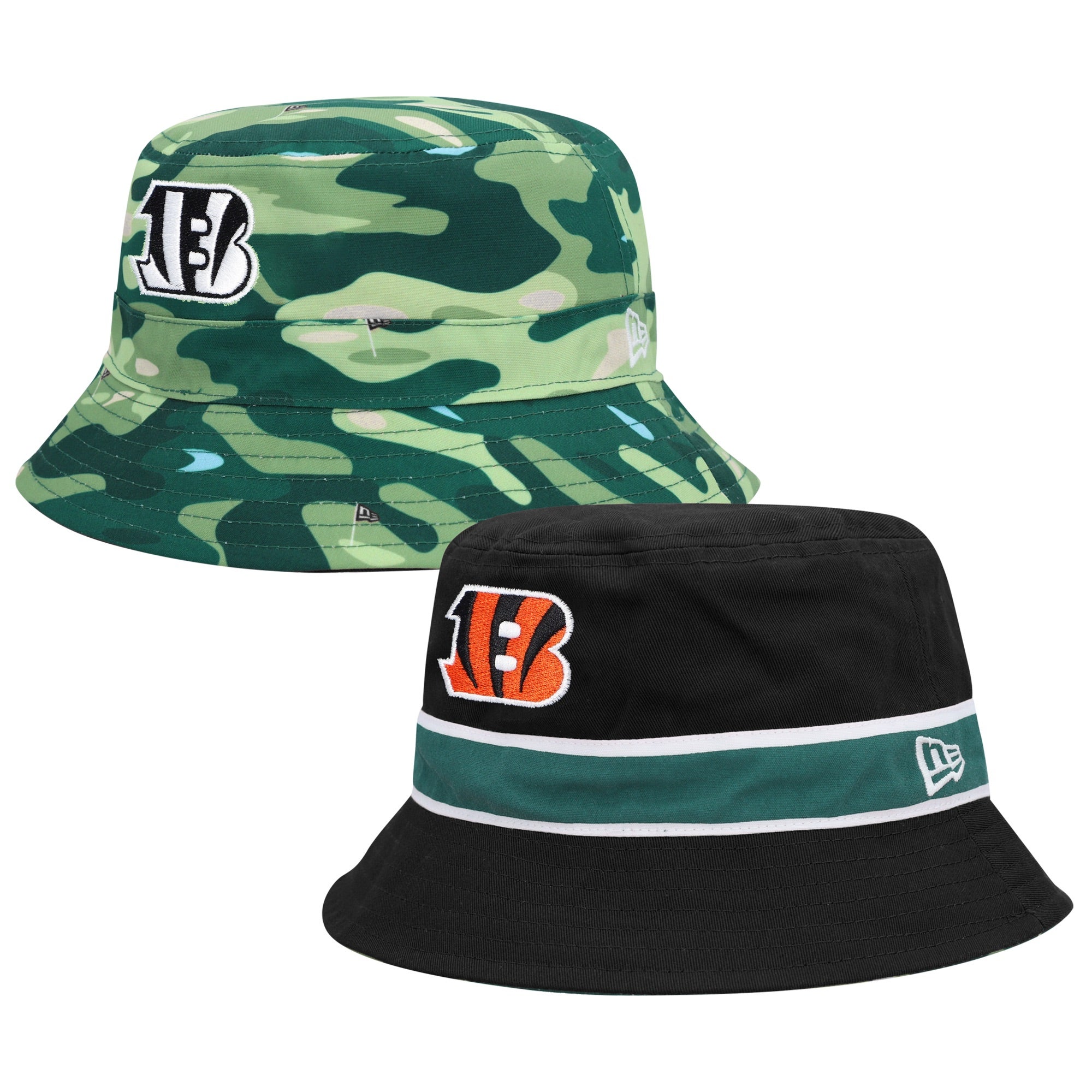 New Era Bengals Reversible Bucket Hat