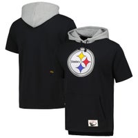 Steelers short cheap sleeve hoodie