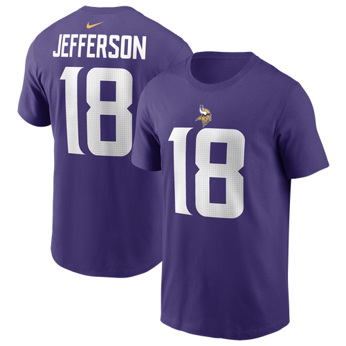 MENS - Nike Vikings Name & Number T-Shirt - Purple