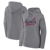 Atlanta Braves Nike Authentic Pre Game Hoodie- Youth