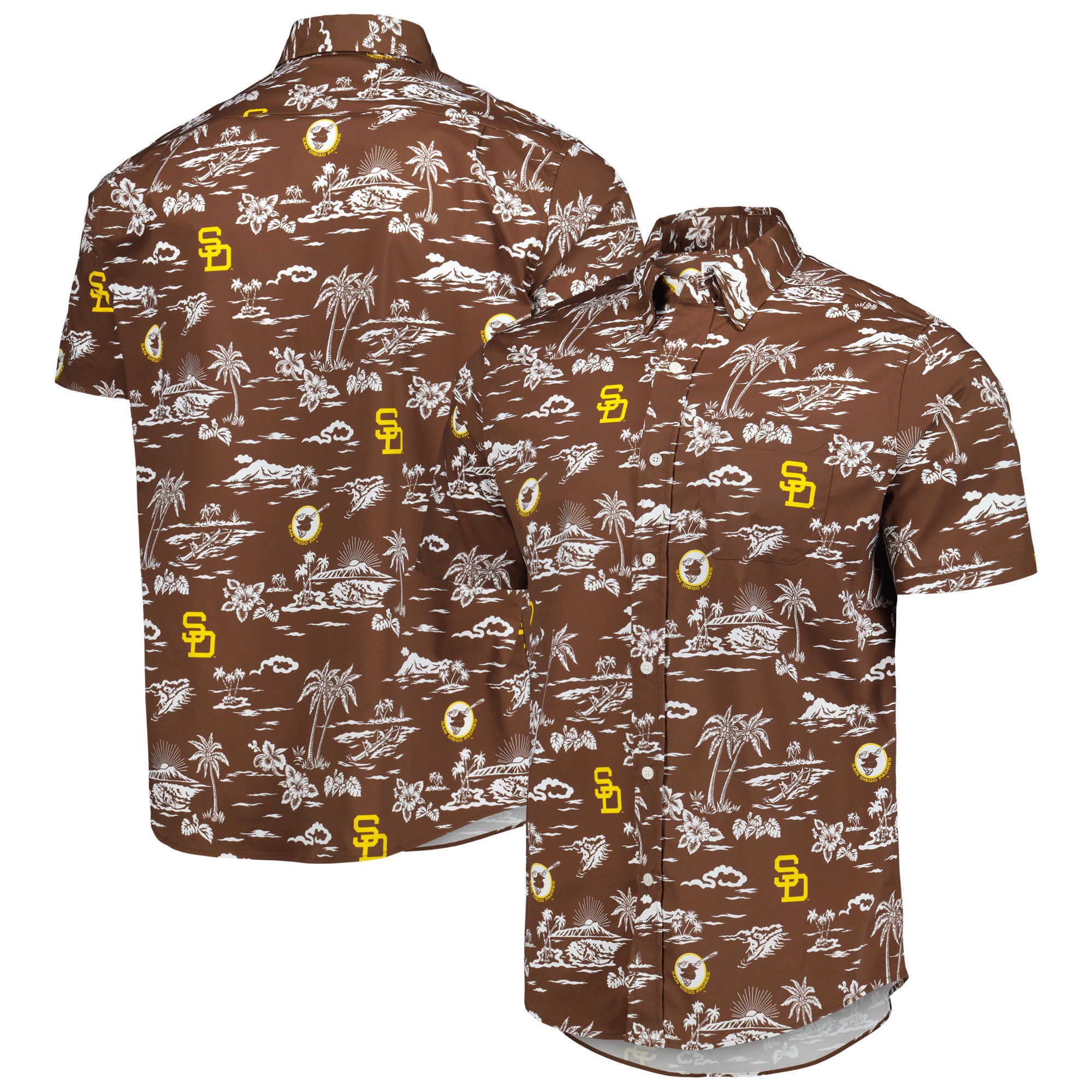 Reyn Spooner Padres Kekai Button-Down Shirt - Men's