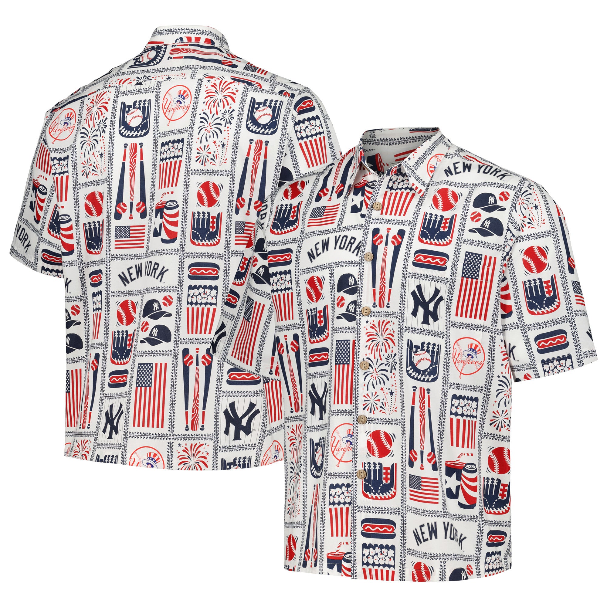 Reyn Spooner Yankees Americana Button-Up Shirt