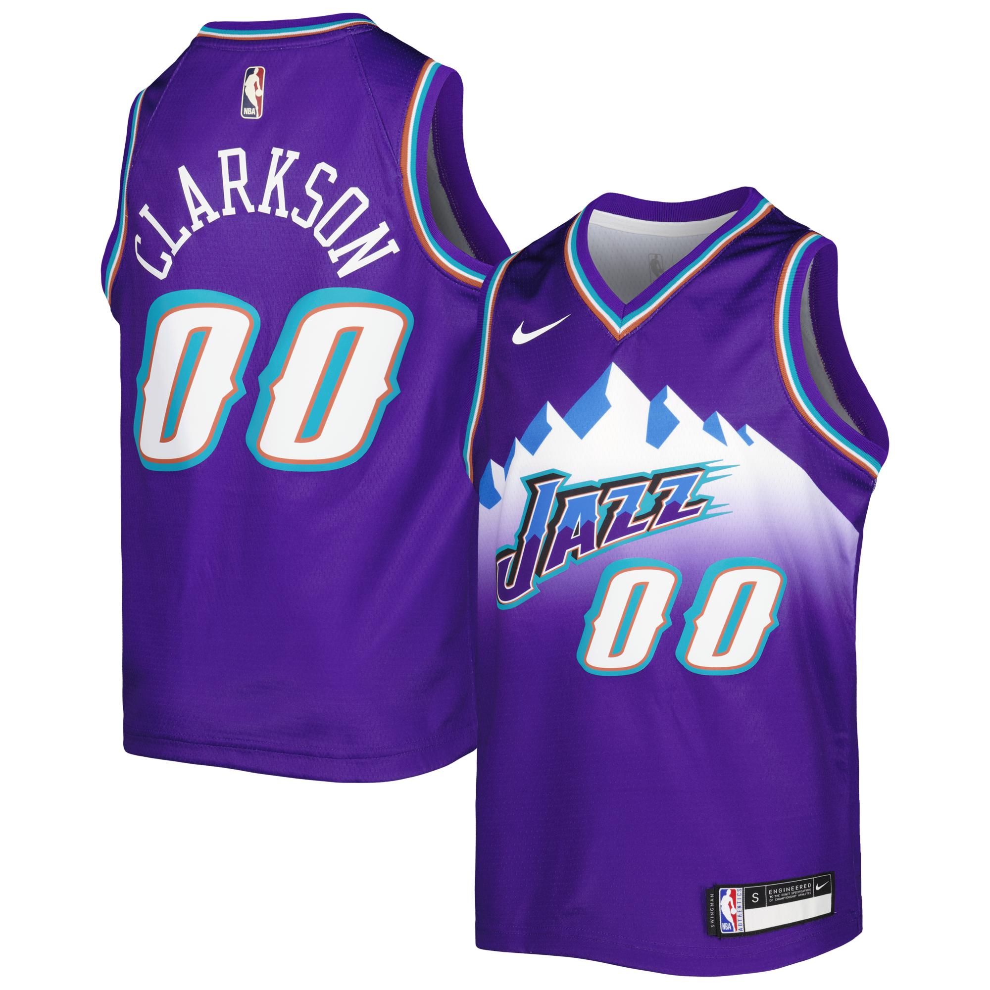 Nike 背心Lakers NBA Jerseys 男款籃球球衣洛杉磯湖人乾爽舒適紫黃