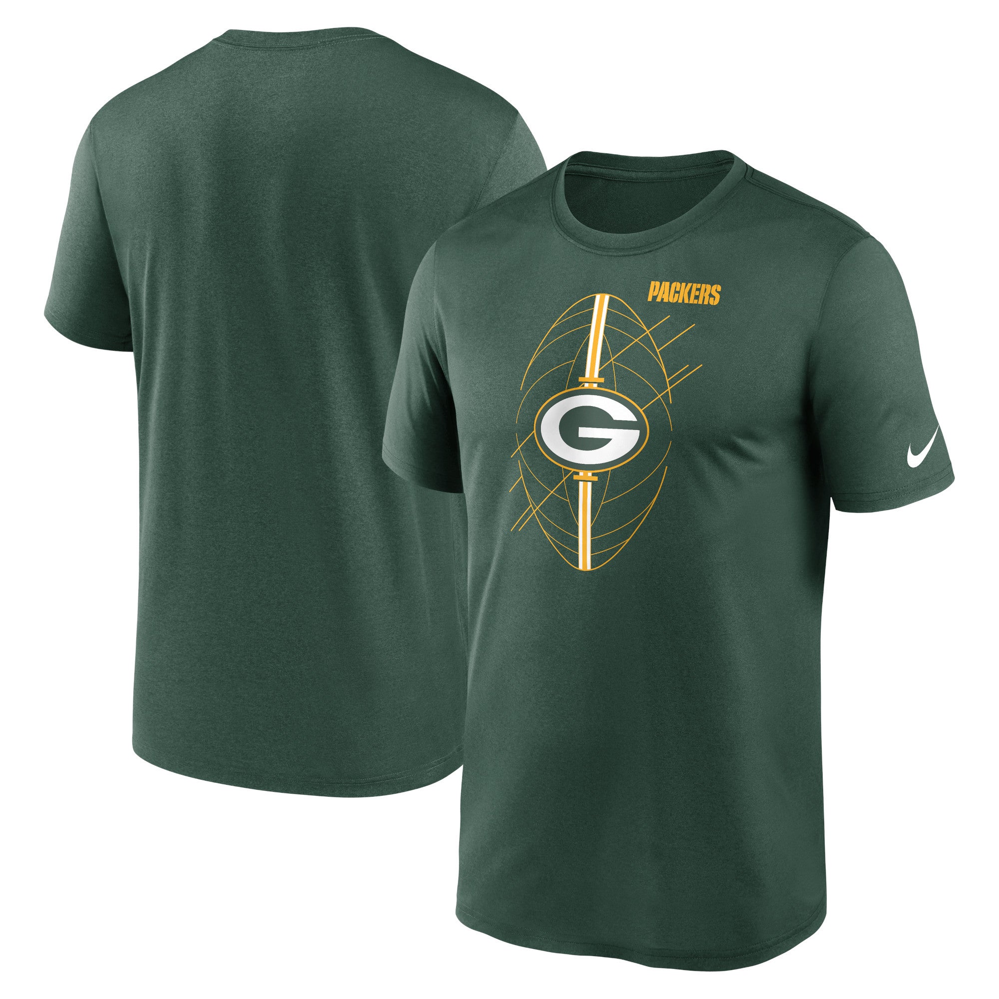 Men's Nike Green Green Bay Packers Legend Icon T-Shirt