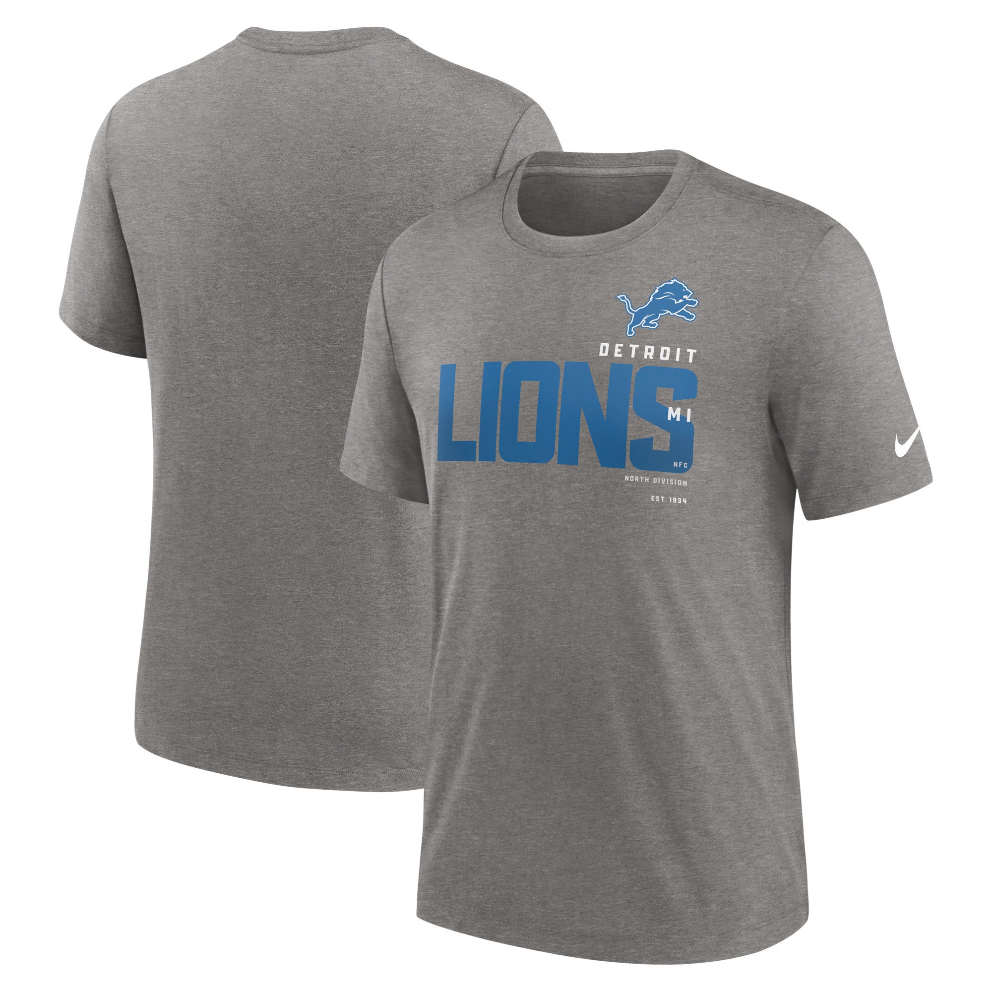 Nike Yard Line Velocity (NFL Detroit Lions) Men's T-Shirt