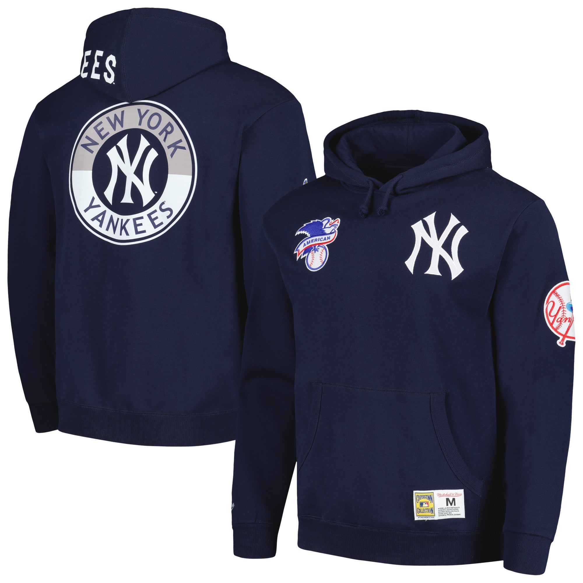Mitchell & Ness Yankees City Pullover Hoodie - Men's