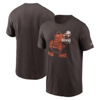 Nike Men's Orange Cleveland Browns Primary Logo T-Shirt - Orange