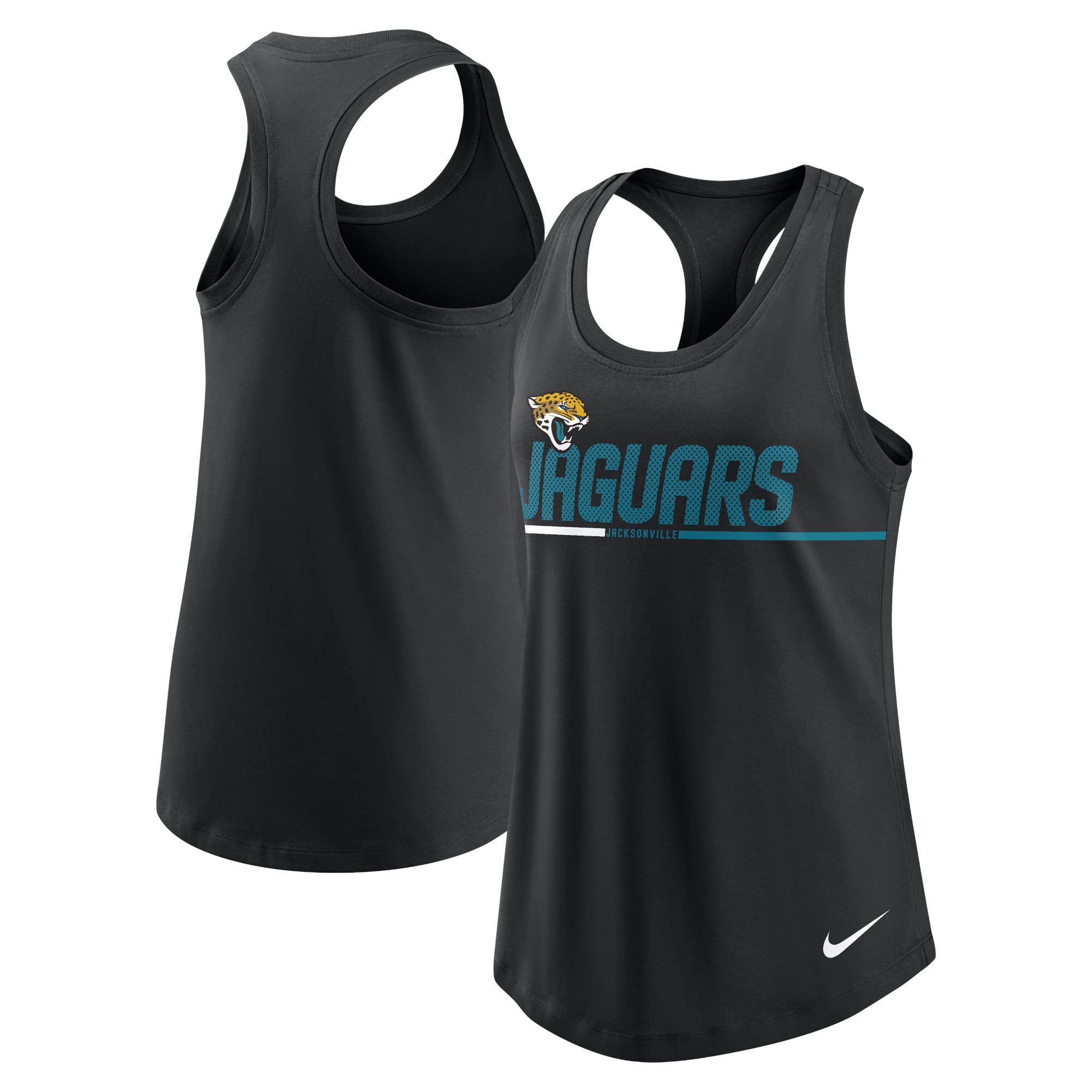 Nike Jaguars Team Name City Racerback Tank - Women's