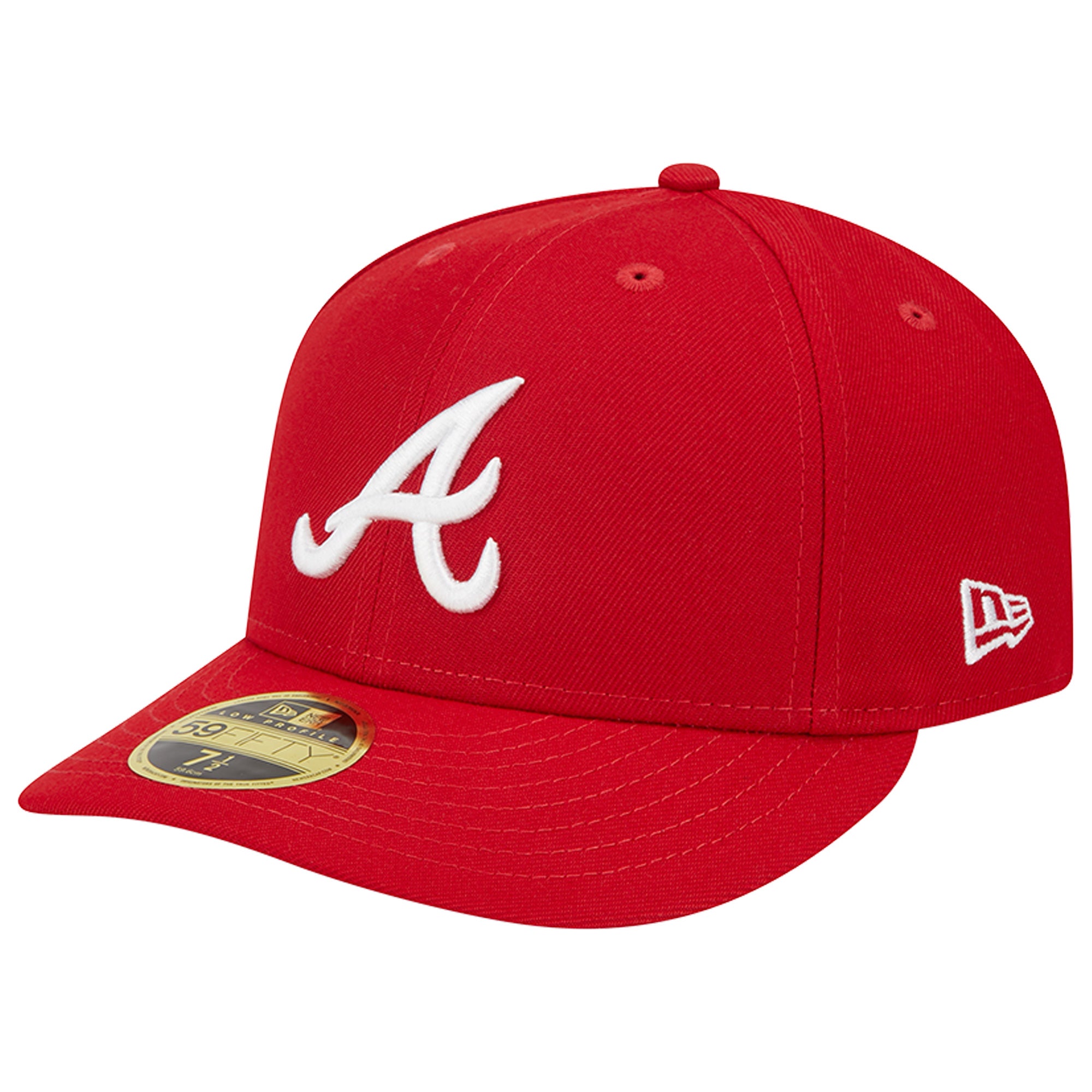 New Era Braves Low Profile 59FIFTY Fitted Hat - Men's | Plaza Las Americas