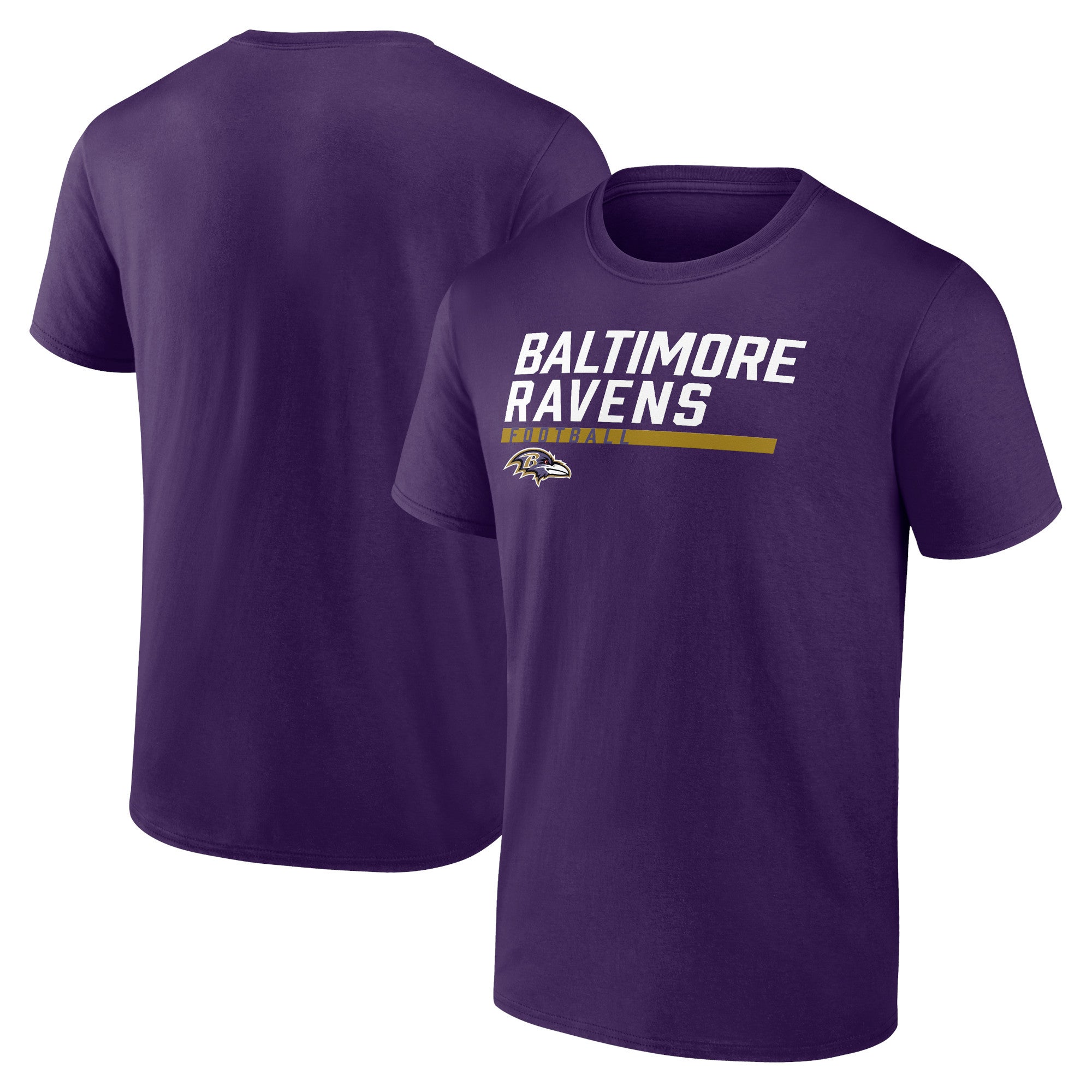 Lids Baltimore Ravens NFL x Darius Rucker Collection by Fanatics Football  Striped T-Shirt - White