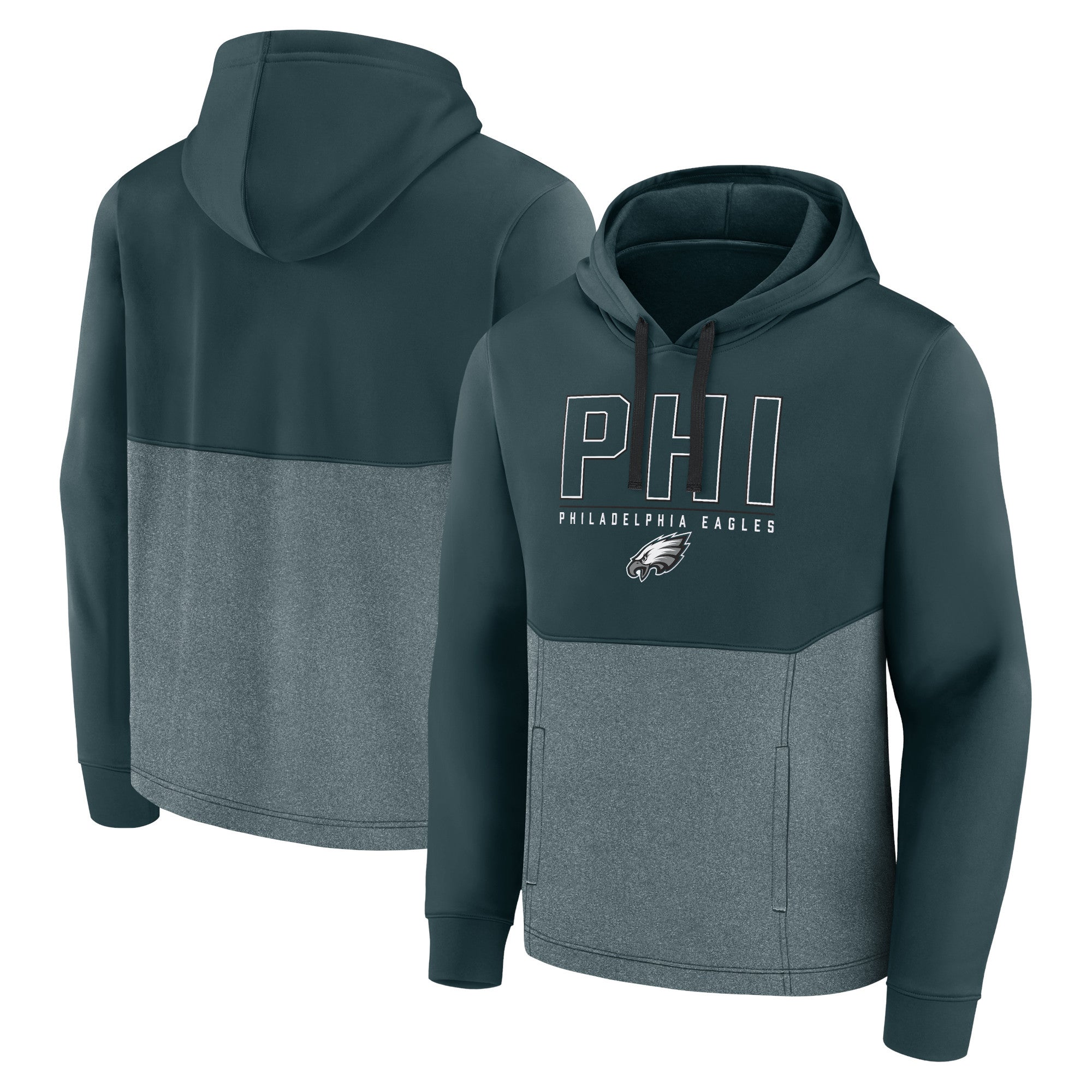 Fanatics Eagles Midnight Successful Pullover Hoodie - Men's