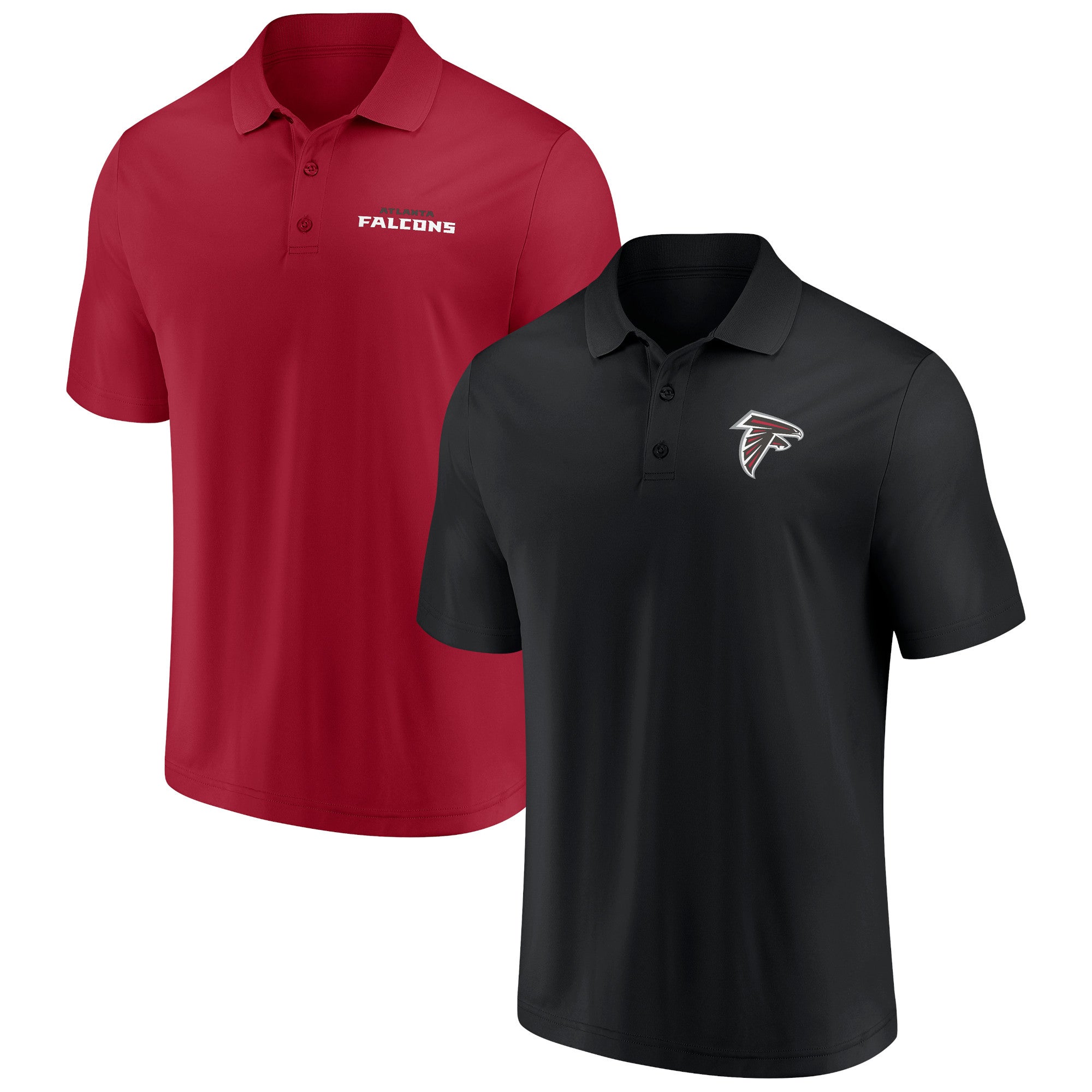 Men's Fanatics Branded Red/Black Atlanta Falcons Two-Pack T-Shirt Combo Set