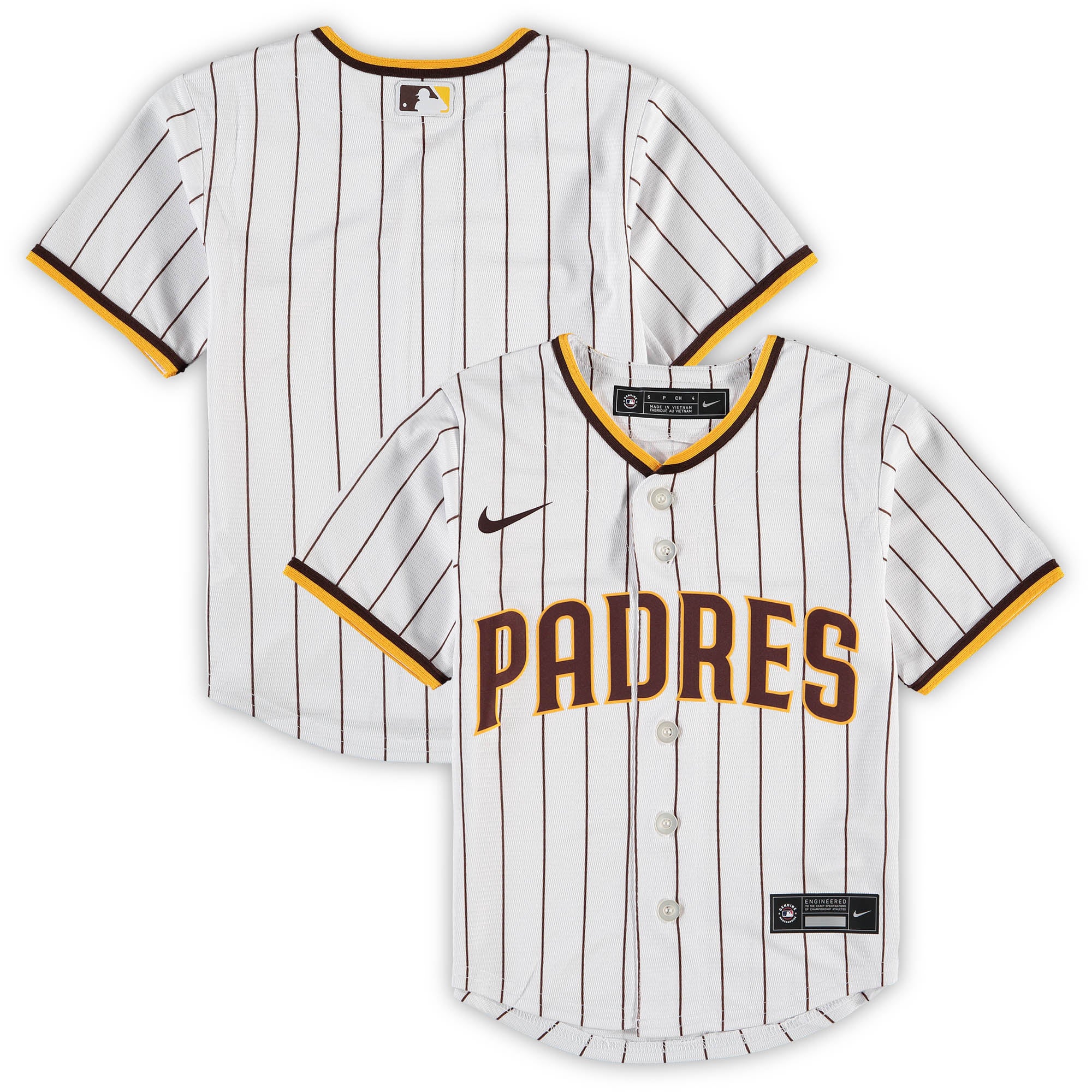 Nike Padres Home Replica Team Jersey - Youth