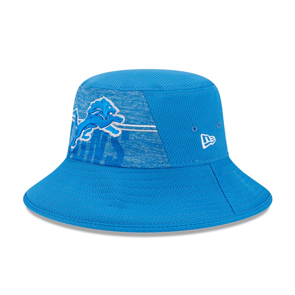 Men's New Era Blue Detroit Lions Identity 59FIFTY Fitted Hat