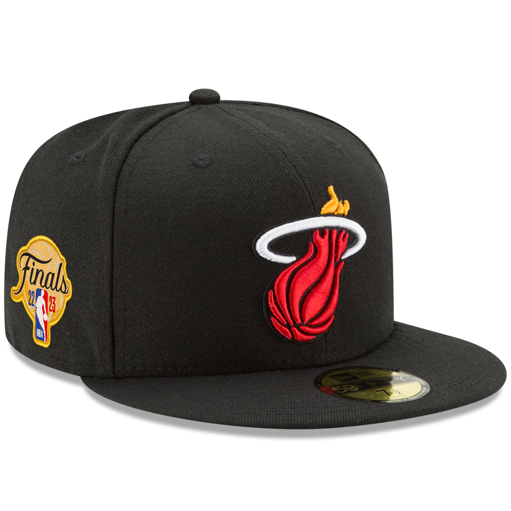 New Era Heat 2023 Finals Side Patch 59FIFTY Fitted Hat - Men's | Mall ...