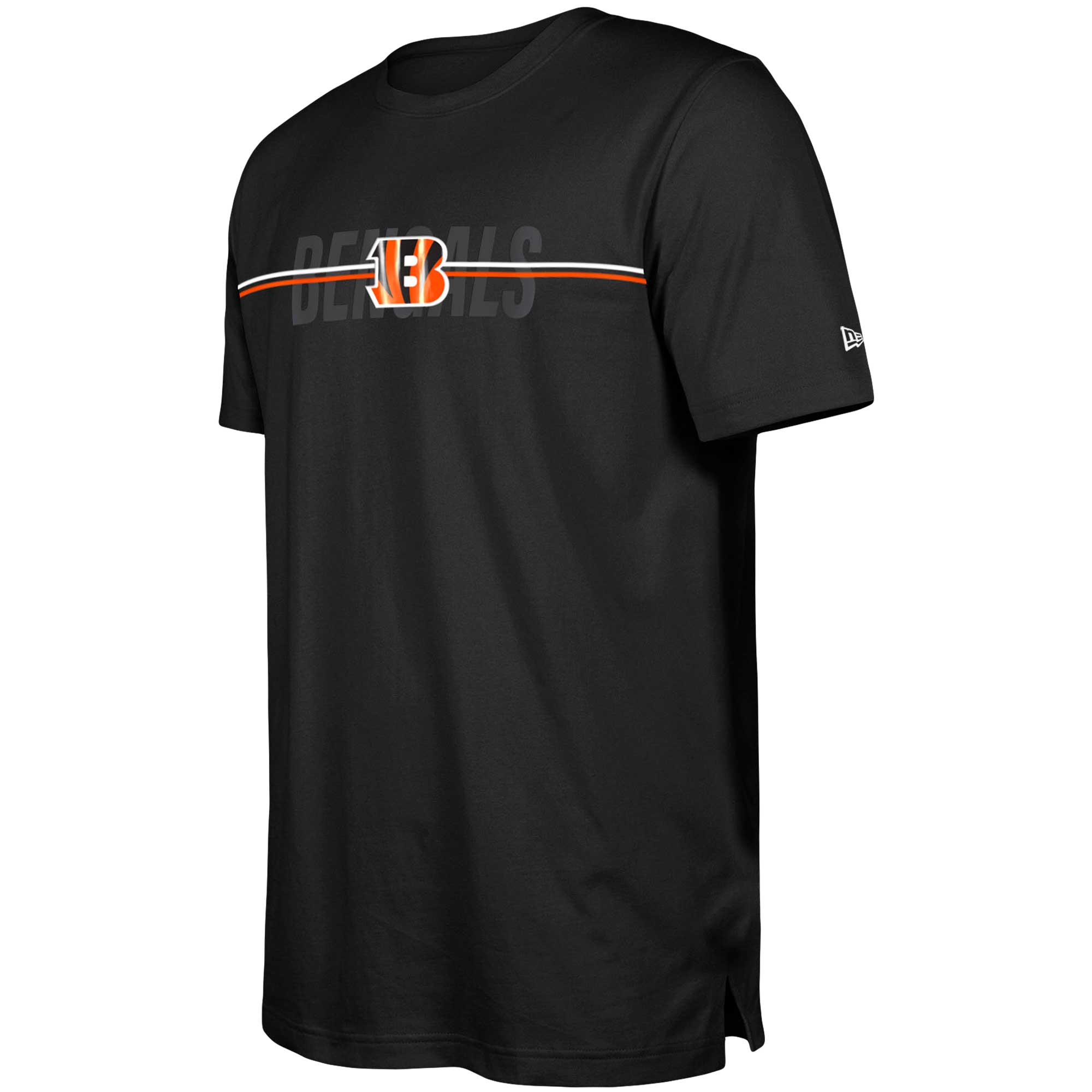 New NFL Cincinnati Bengals Women’s Junior Gray Glitter Logo Shirt Size L  (11/13)