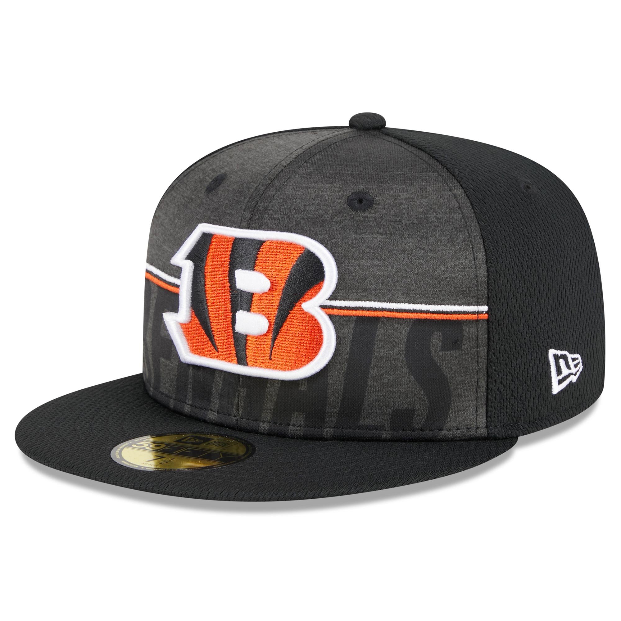 Men's New Era Gray Cincinnati Bengals City Describe 59FIFTY Fitted Hat