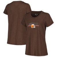 Cleveland Browns New Era Women's 2023 NFL Training Camp T-Shirt - Brown