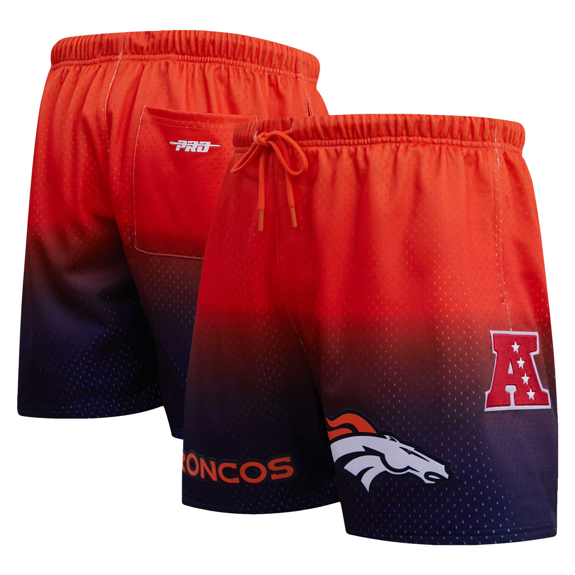 Pro Standard Broncos Mesh Shorts