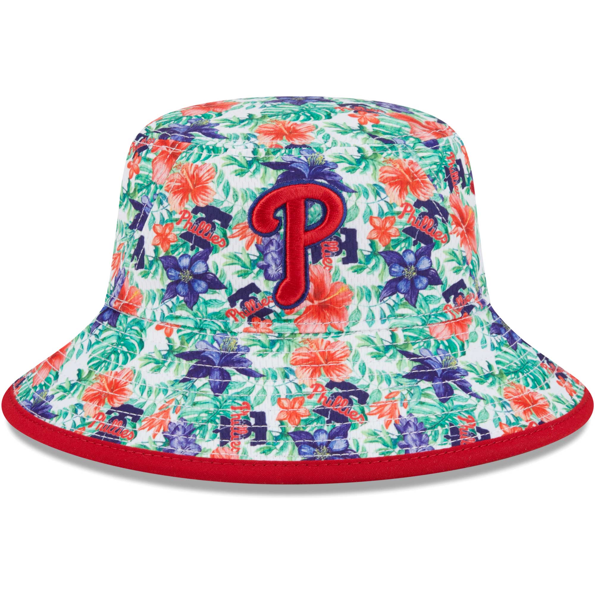 New Era Phillies Tropic Floral Bucket Hat Men's Mall of America®
