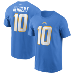 Men's - Nike Chargers Name & Number T-Shirt - Powder Blue