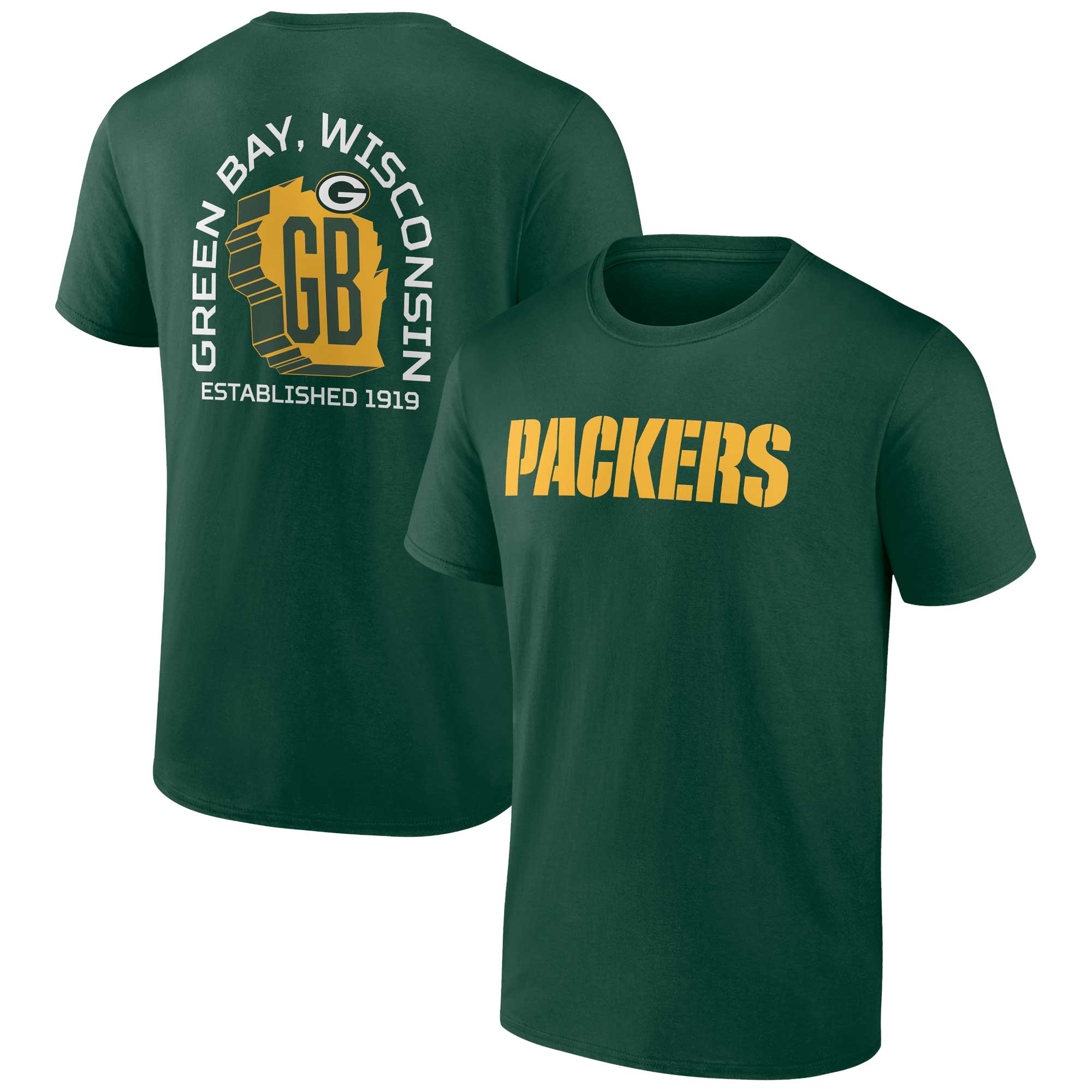 Fanatics Packers Home Field Advantage T-Shirt - Men's