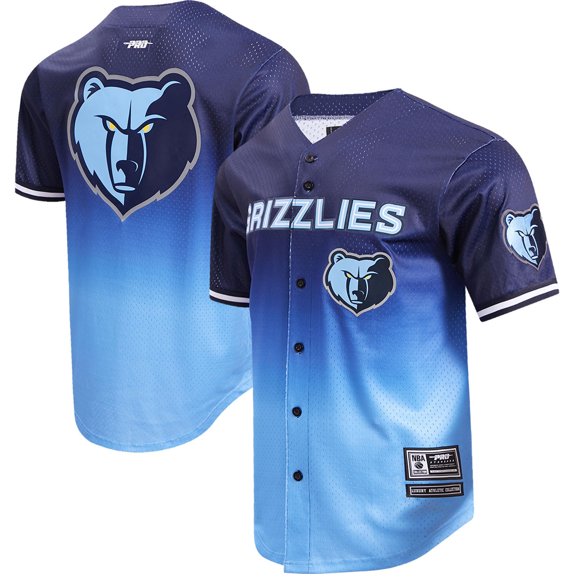 Pro Standard Memphis Grizzlies Mesh Button Jersey