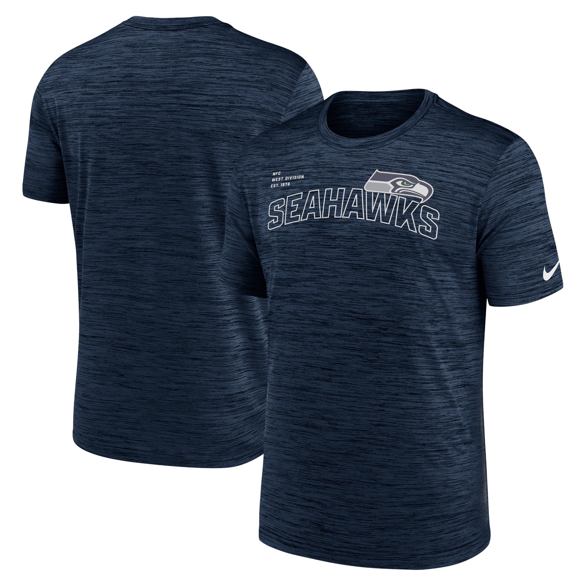 Nike Seahawks College Velocity Arch T-Shirt - Men's