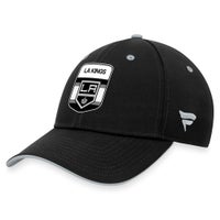 Men's Adidas Black Los Angeles Kings Laser Perforated AEROREADY Adjustable Hat