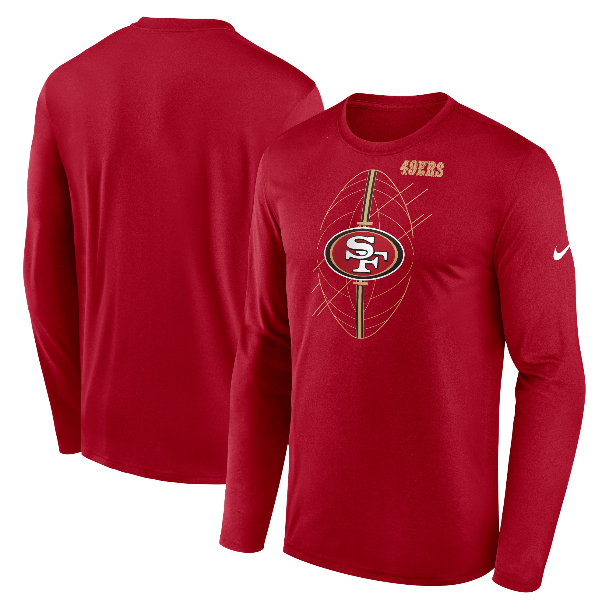 Nike 49ers Legend Icon Long Sleeve T-Shirt - Men's