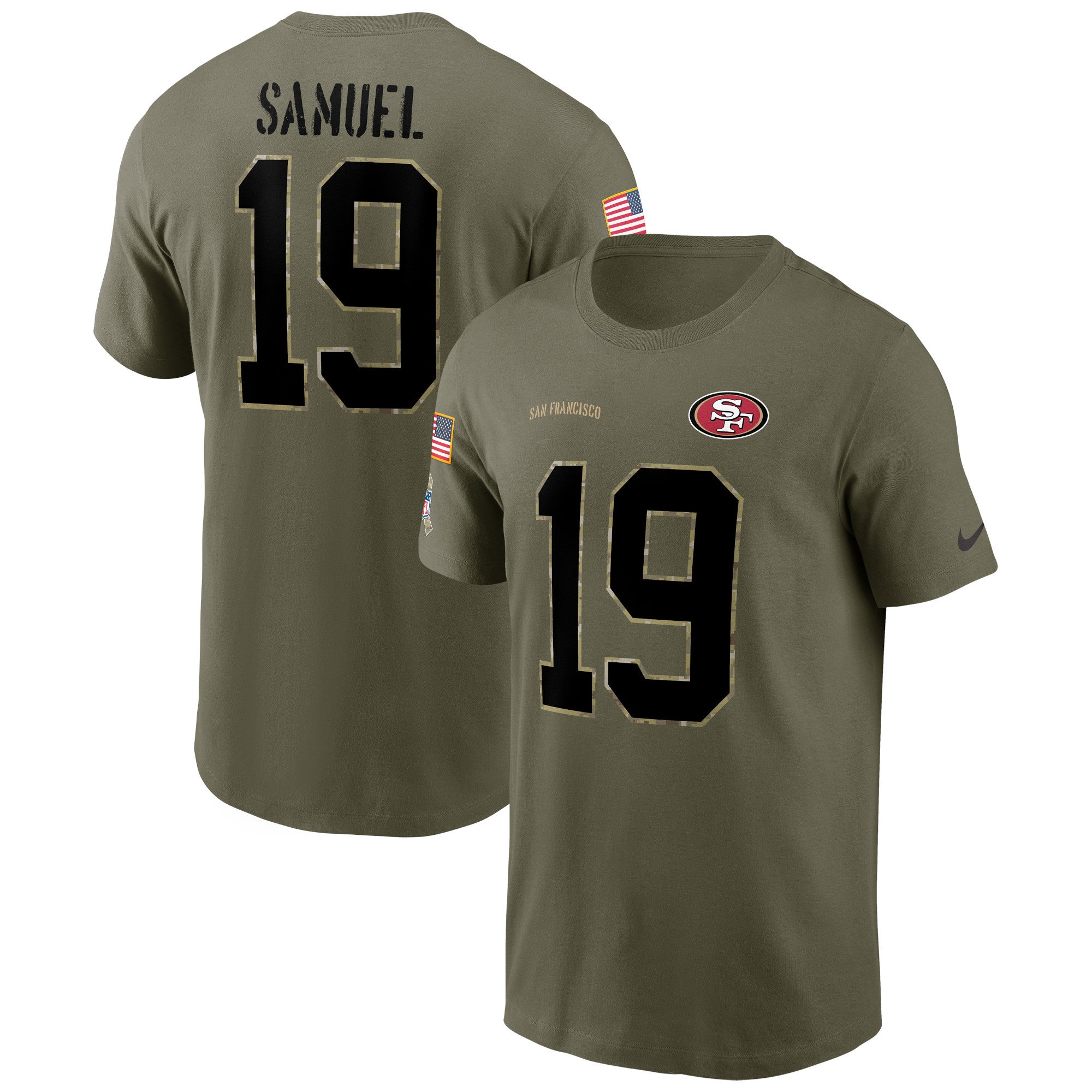 49ers jersey salute to service