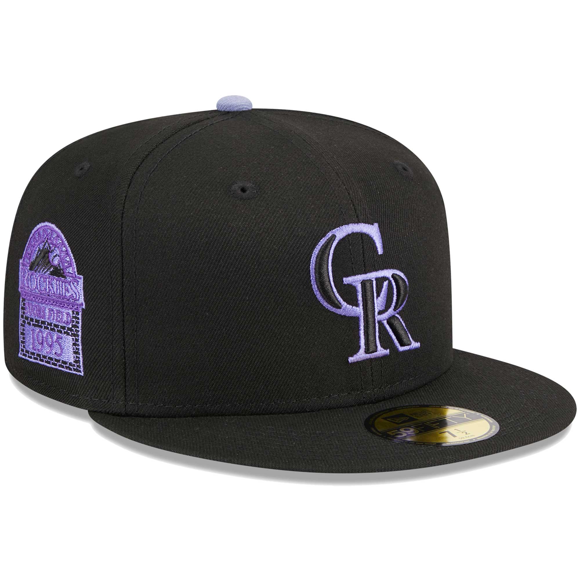 New Era Men's Colorado Rockies Low Profile 59FIFTY Fitted Hat - 7 3/8 Each