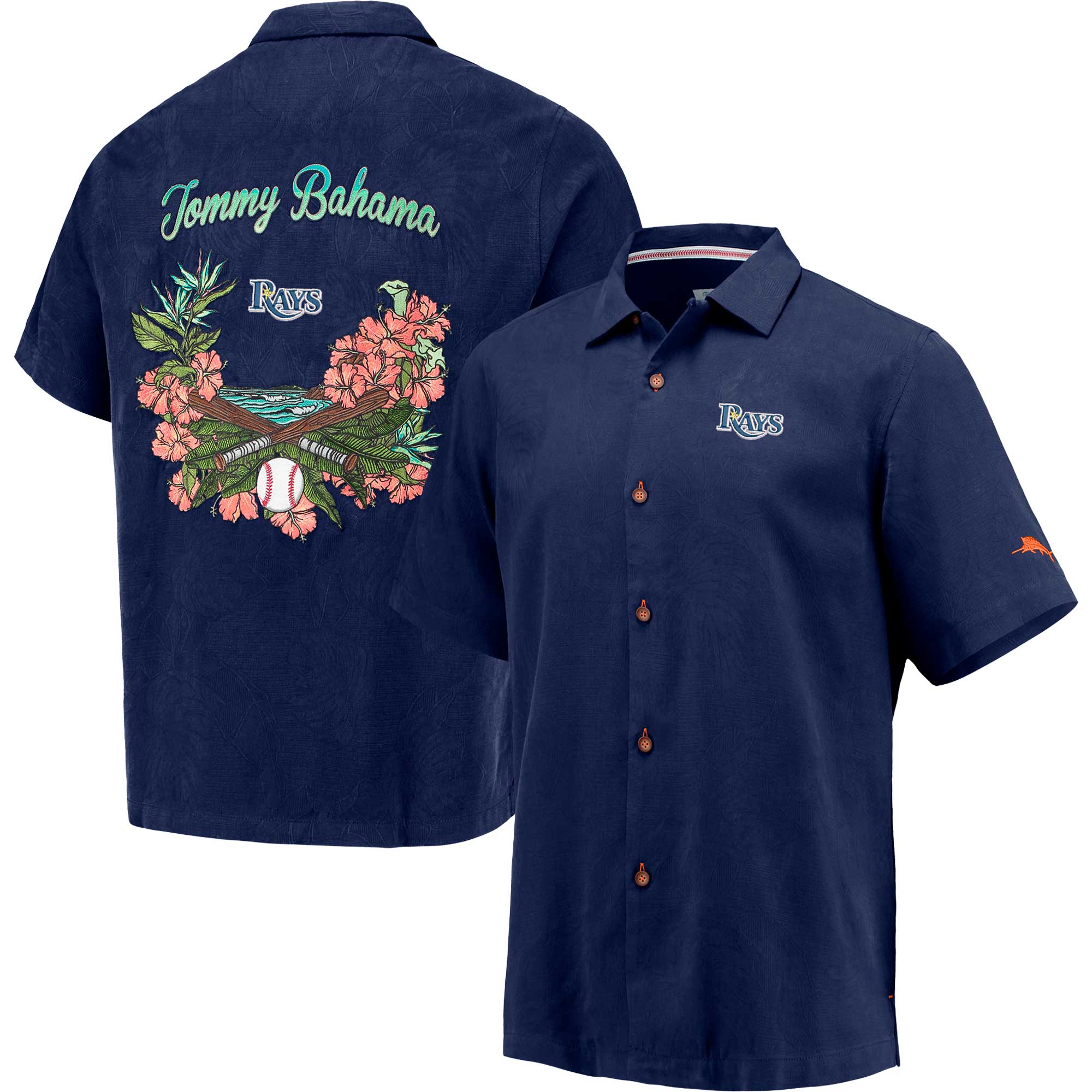 Tommy Bahama Men's Baseball Reign Forest Fronds Camp Shirt