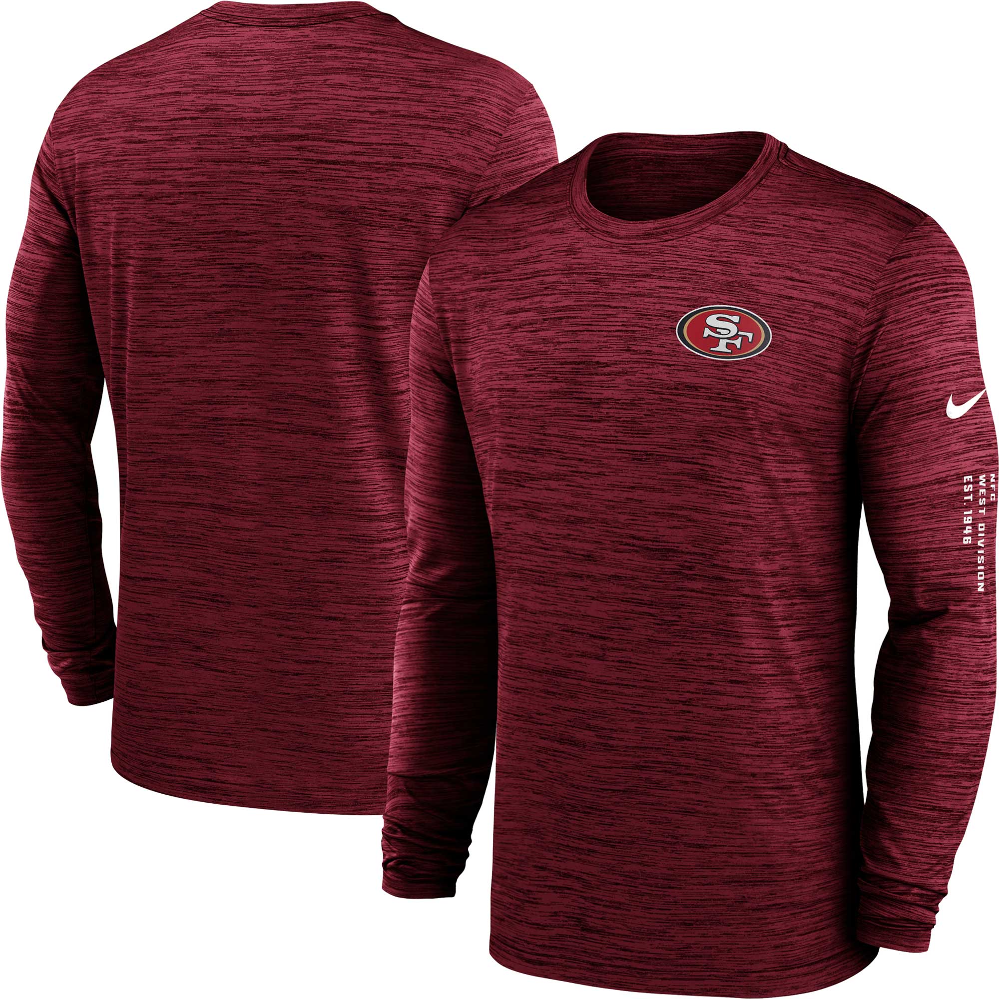 Men's San Francisco 49ers Nike Black Local Essential T-Shirt