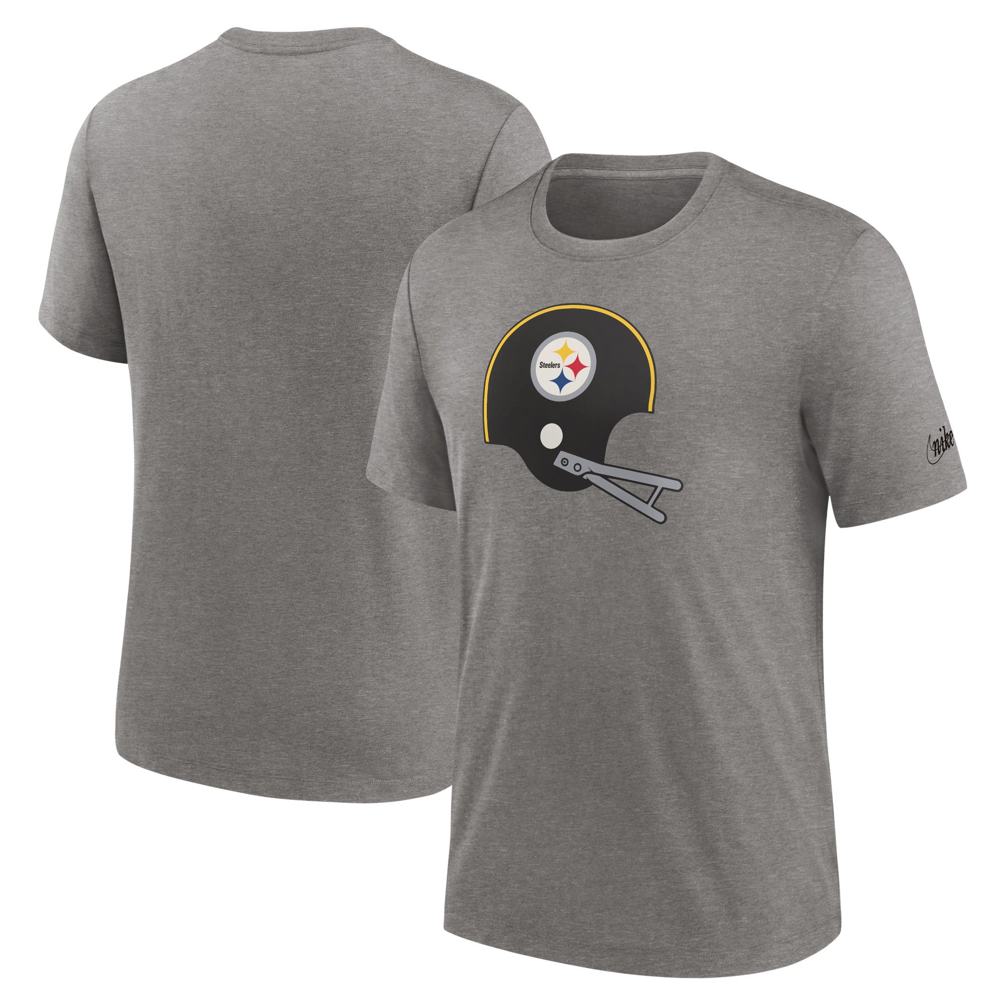 Nike Women's Pittsburgh Steelers Local Tri-Blend T-Shirt - Black - XL Each