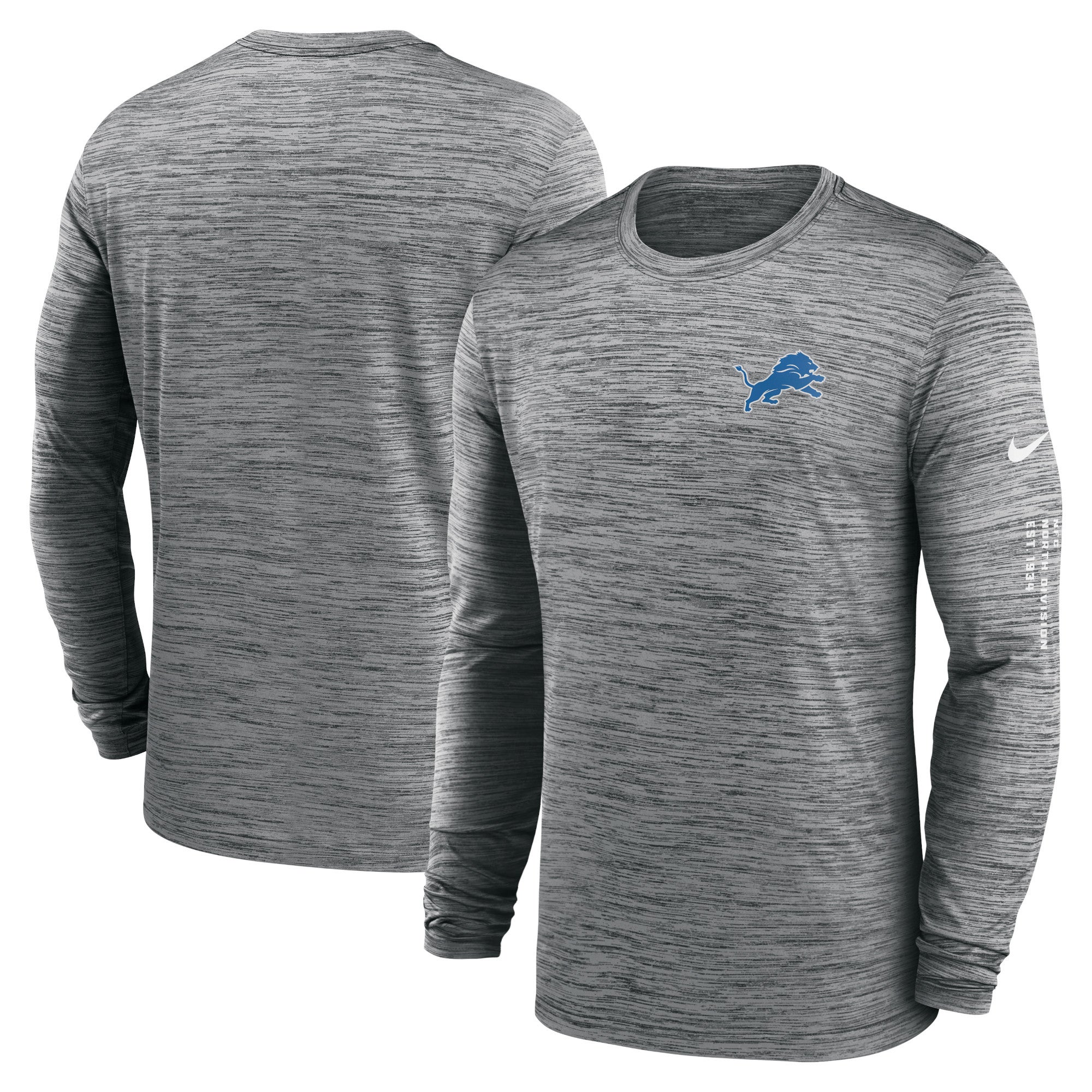 Nike Lions Velocity Long Sleeve T-Shirt - Men's