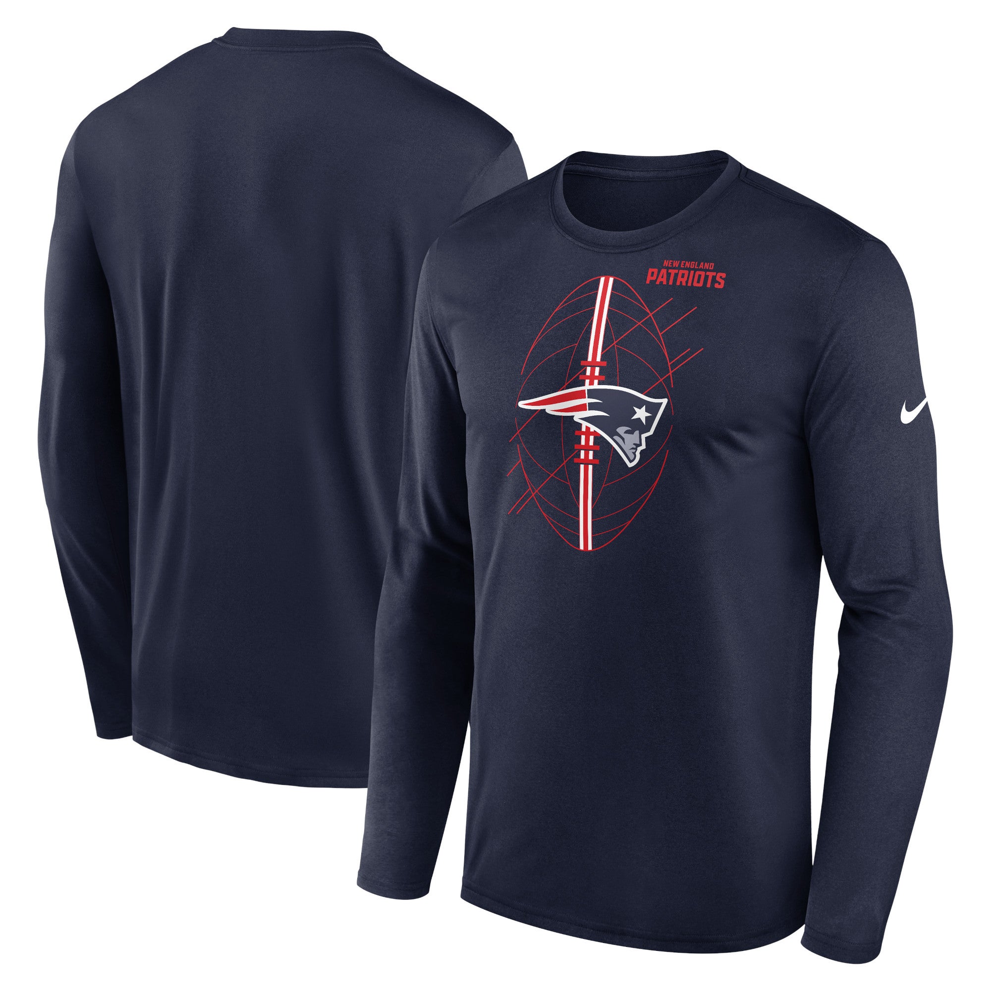 Nike Patriots Legend Icon Long Sleeve T-Shirt - Men's