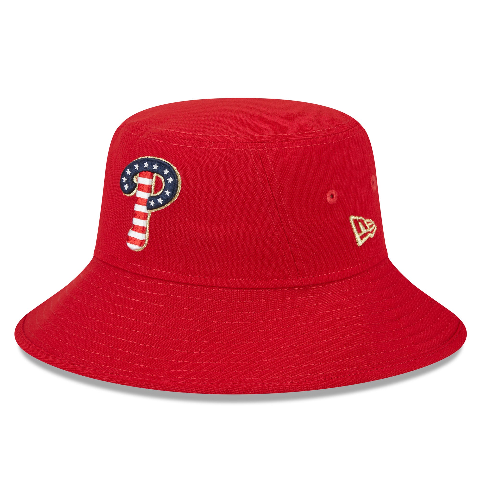 New Era Phillies 2023 Fourth of July Bucket Hat Foot Locker