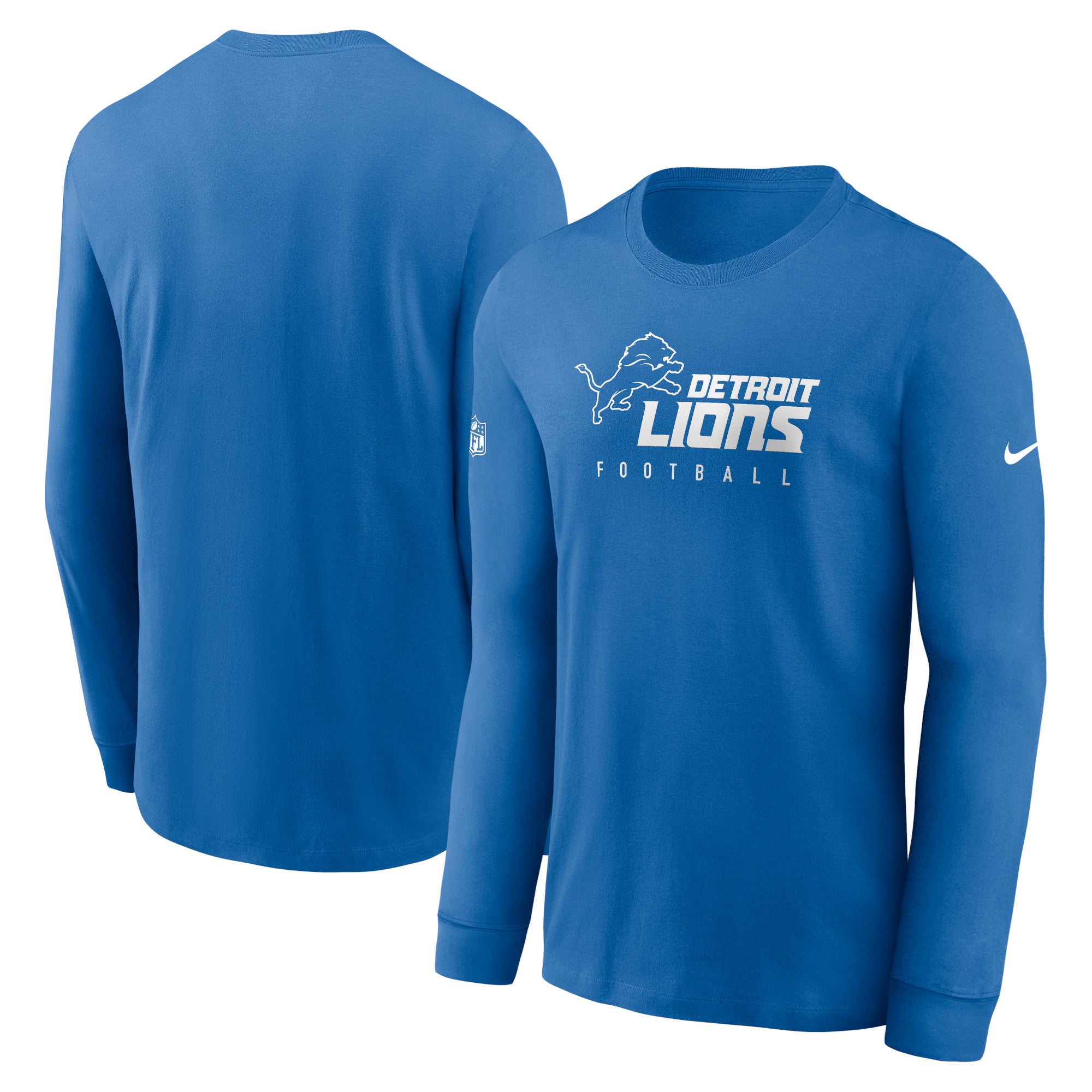 Nike Lions Sideline Long Sleeve T-Shirt - Men's