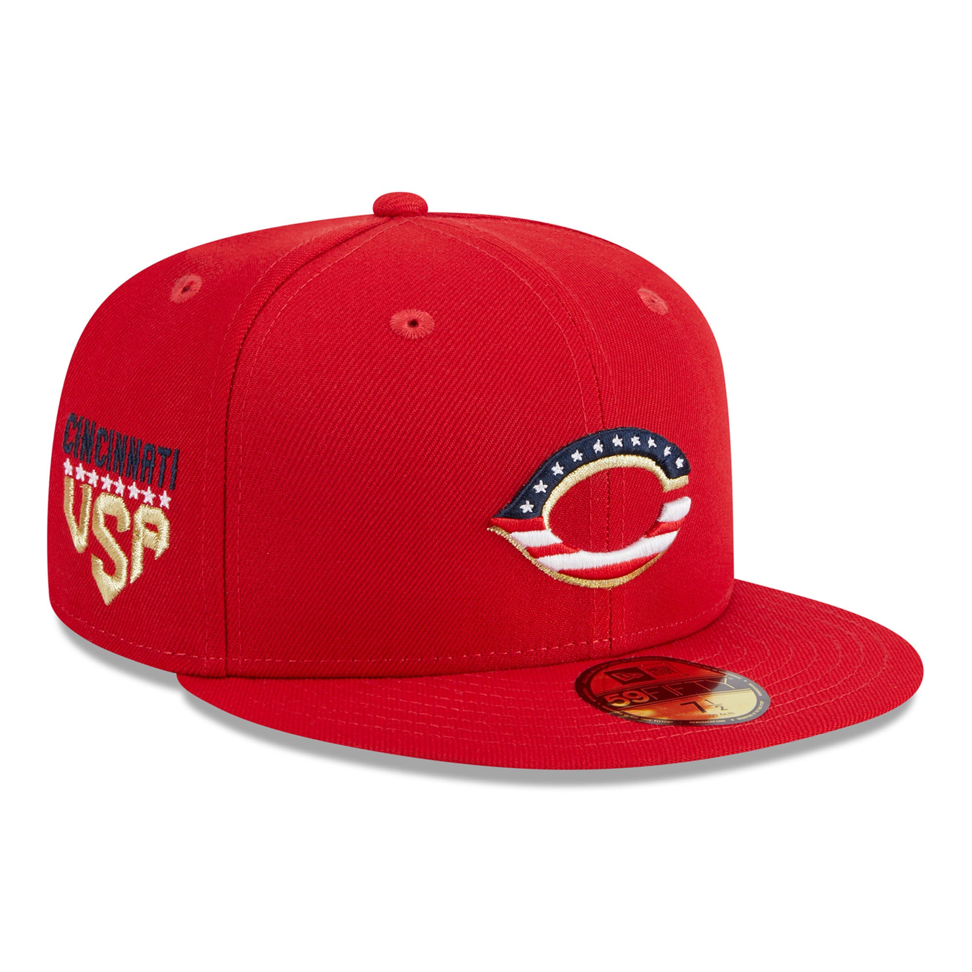 Celebrate the Fourth of July in style with Cincinnati Reds hats by