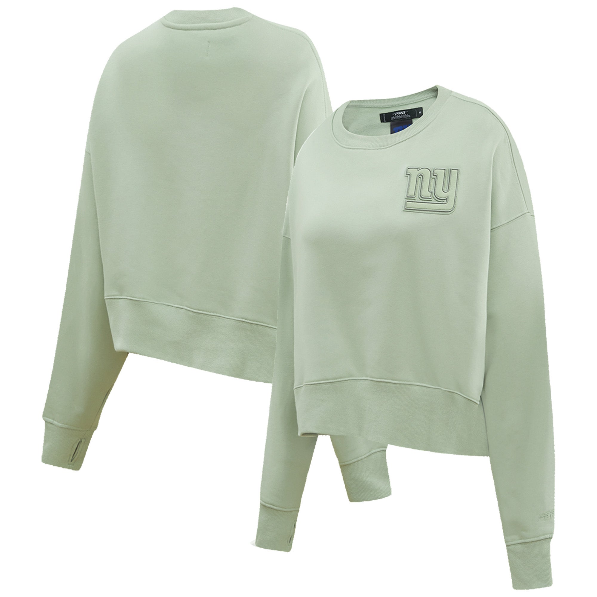 New York Giants Pro Standard Heathered Gray Mash Up Pullover