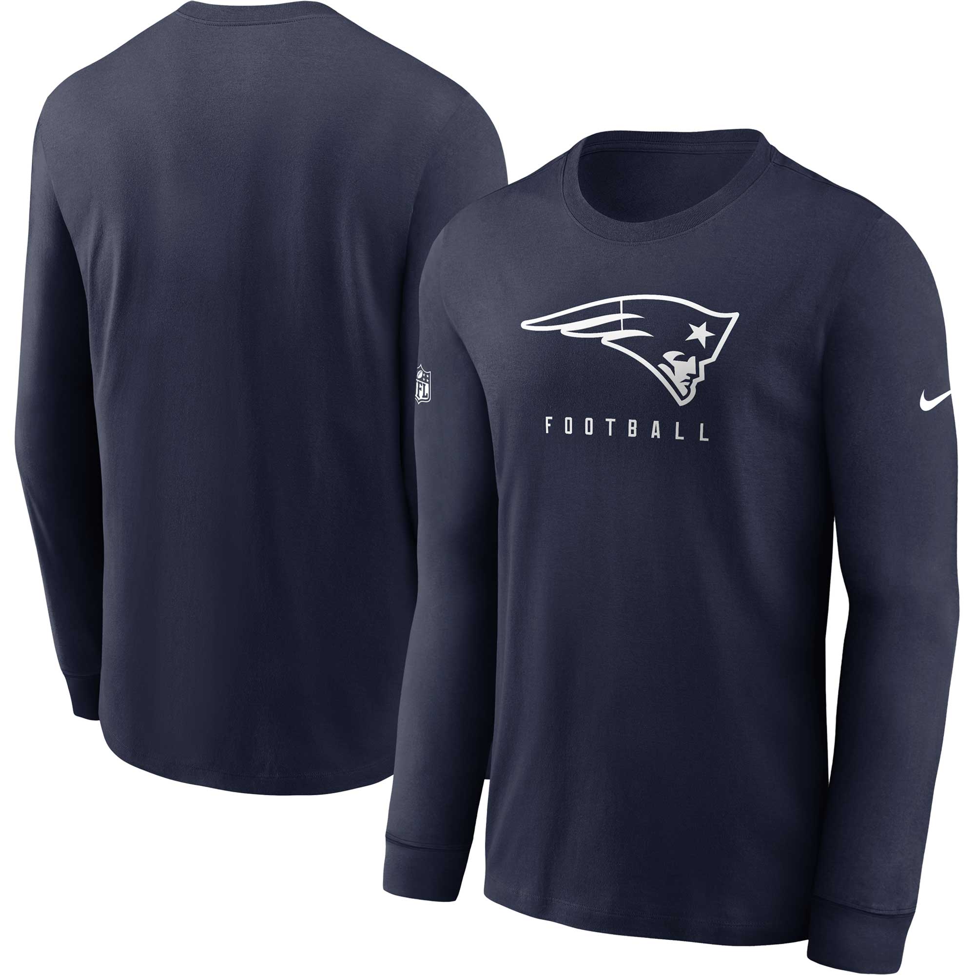 Nike Patriots Sideline Long Sleeve T-Shirt - Men's