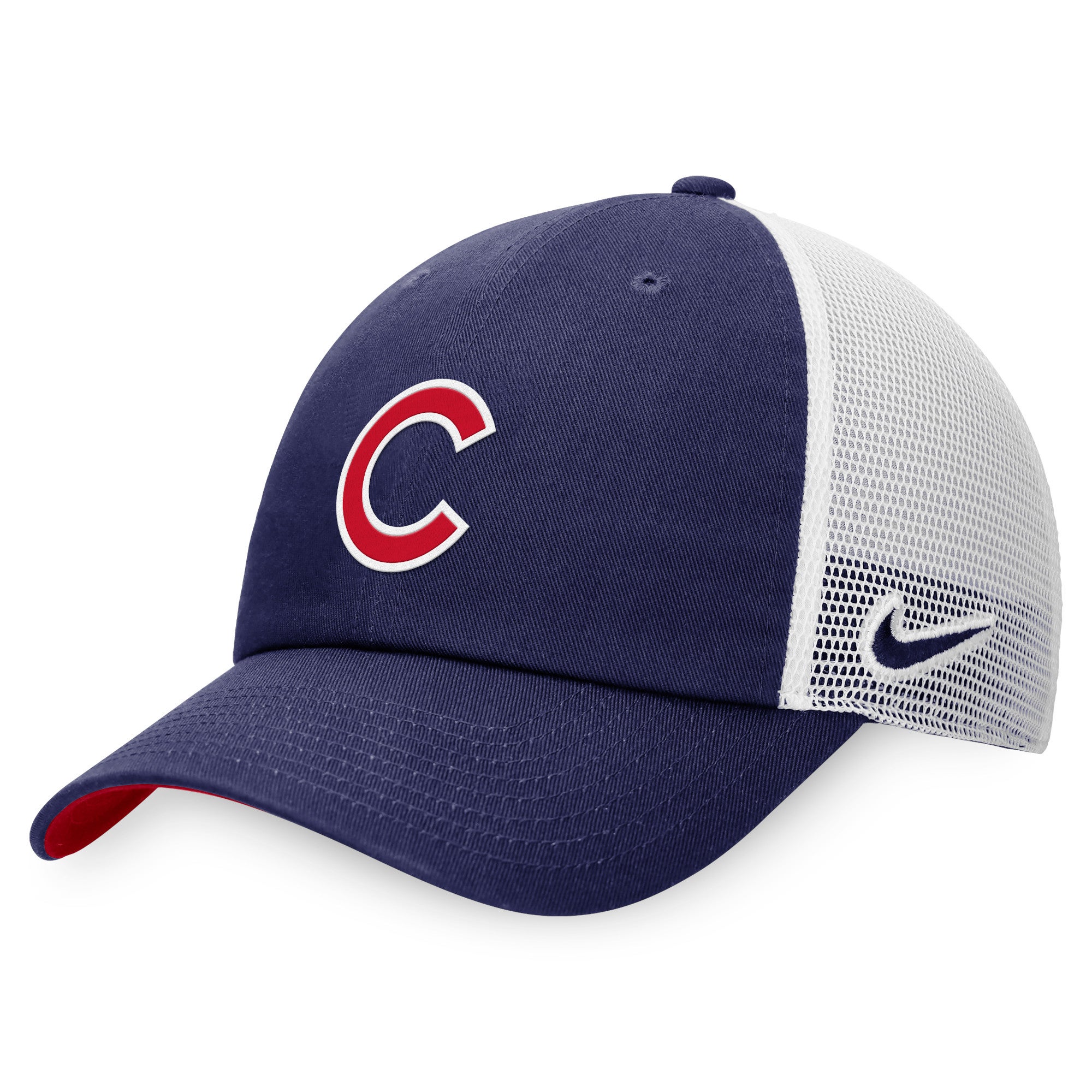 Nike /white Chicago Cubs Heritage86 Lightweight Unstructured Adjustable  Trucker Hat At Nordstrom in Blue for Men