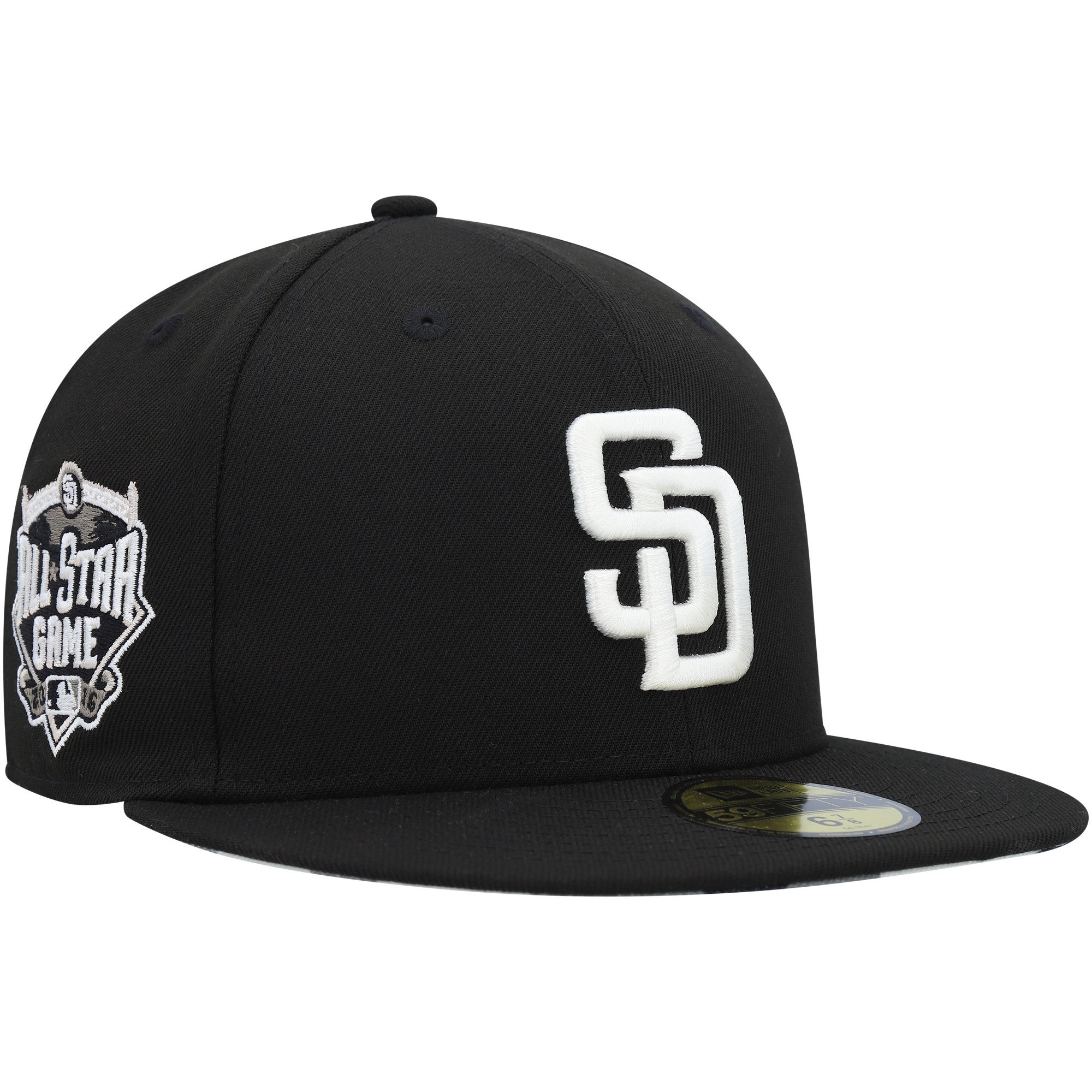 Men's New Era Black San Diego Padres Chrome Camo Undervisor 59FIFTY Fitted  Hat - Yahoo Shopping