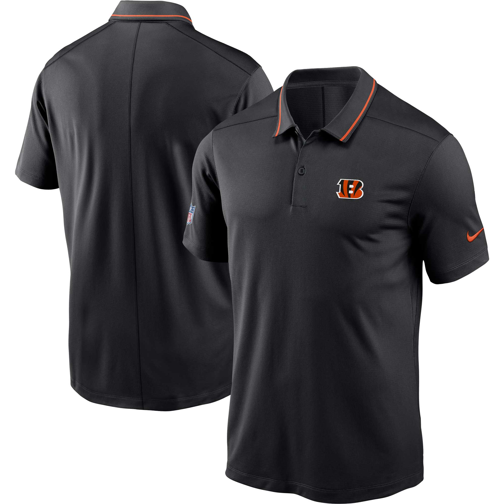 Nike Bengals Sideline Victory Polo - Men's