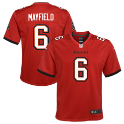 Boys' Grade School - Nike Buccaneers Game Jersey - Red