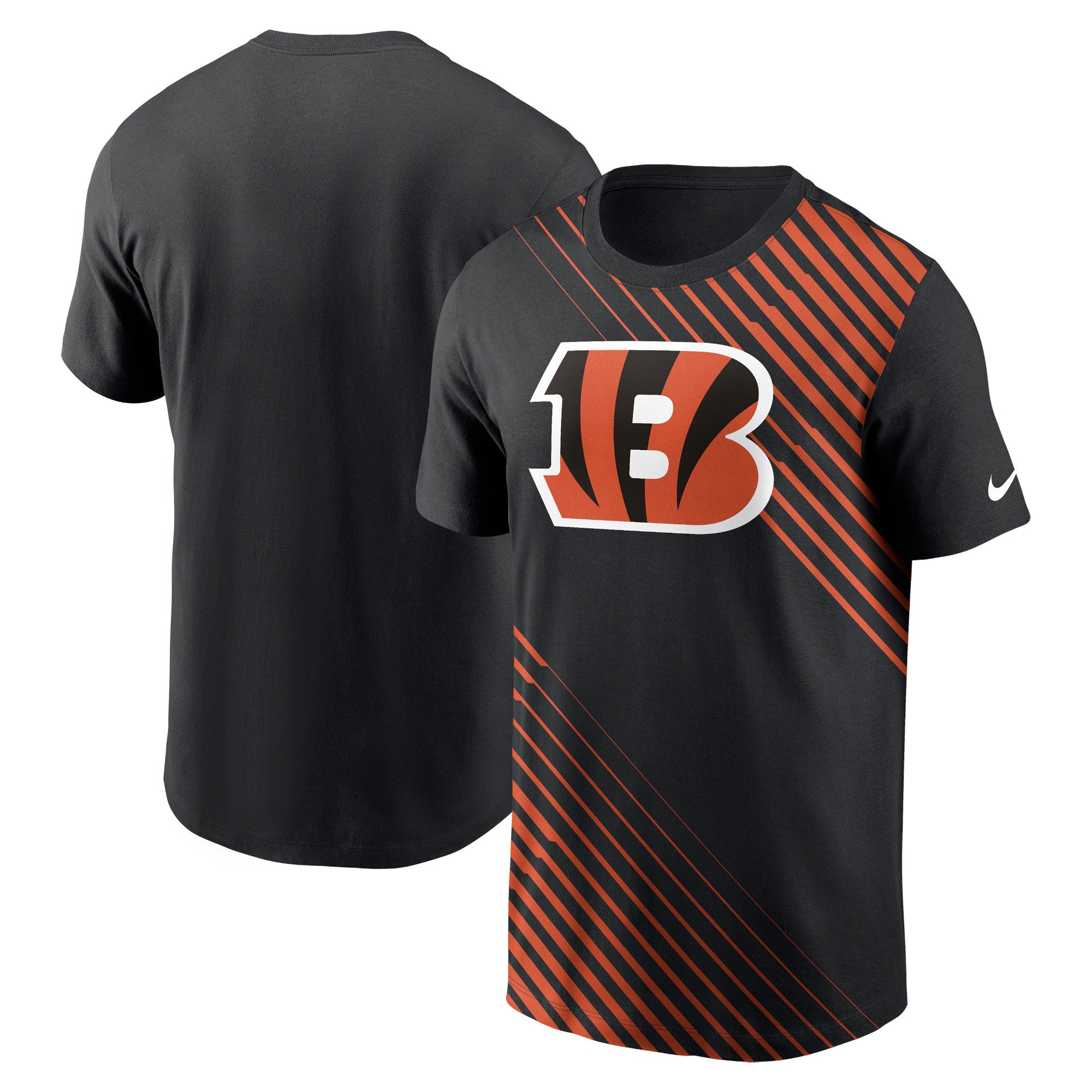 NFL Team Apparel Youth Cincinnati Bengals Highlights Grey T-Shirt