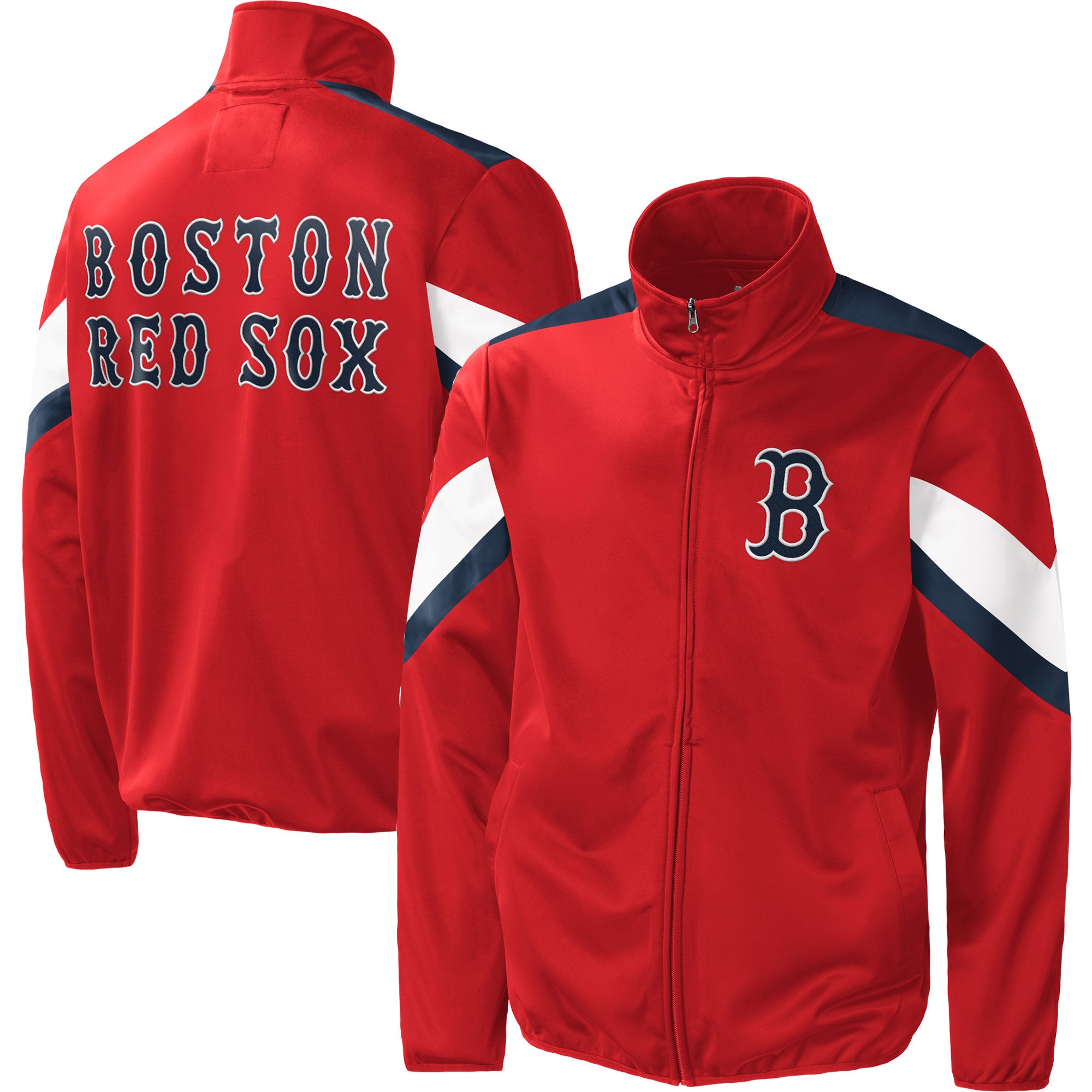 G-III Sports by Carl Banks Red Sox Earned Run Full-Zip Jacket