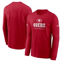 San Francisco 49ers New Era Women's Plus Size Lace-Up Notch Neck Long  Sleeve T-Shirt - Scarlet